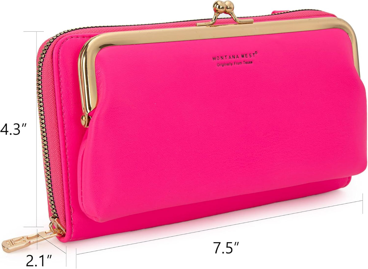 Montana West Crossbody Cell Phone Purse for Women RFID Blocking Cellphone Wallet