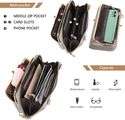 Montana West Crossbody Cell Phone Purse for Women RFID Blocking Cellphone Wallet