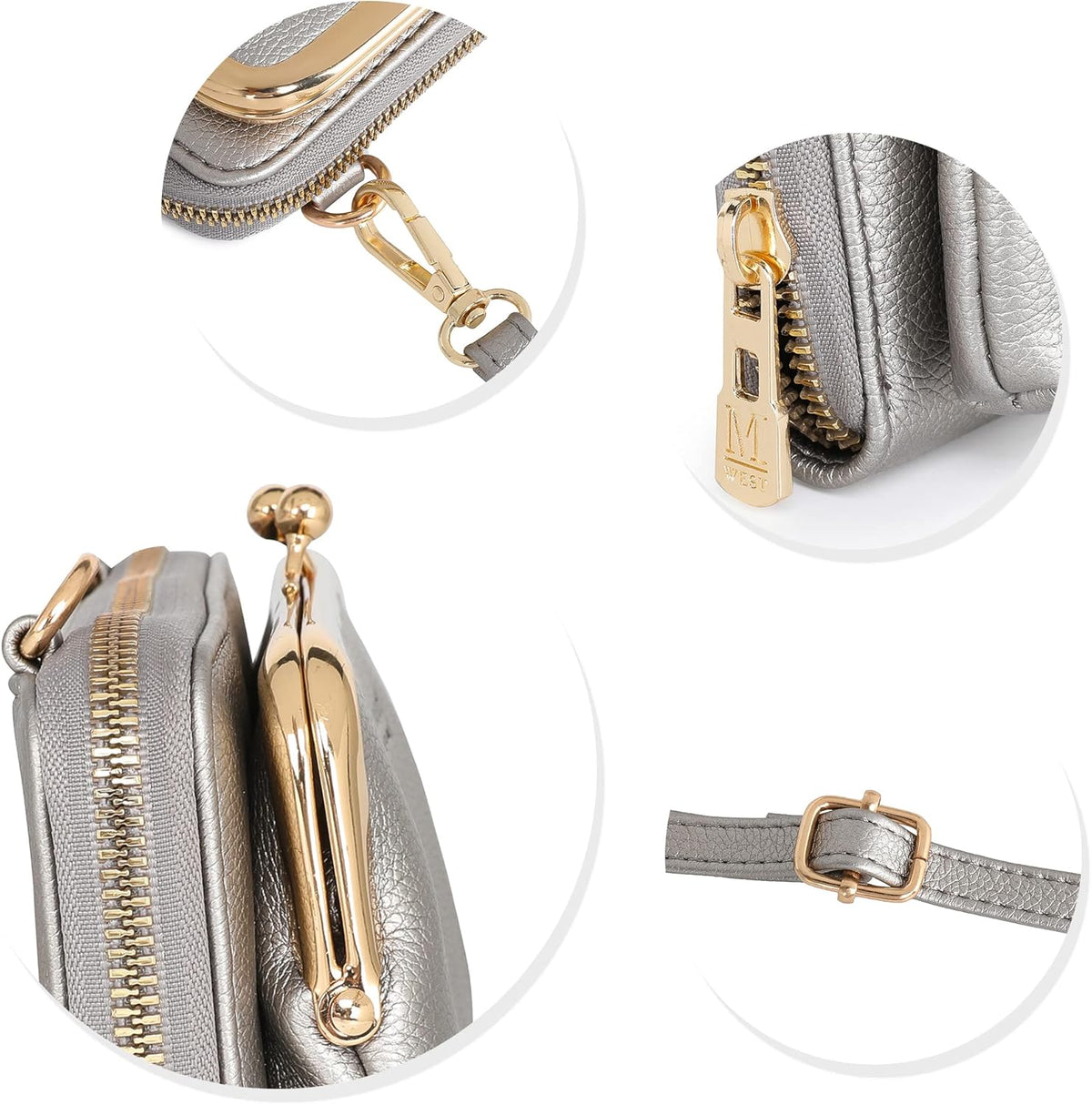 Montana West Crossbody Cell Phone Purse for Women RFID Blocking Cellphone Wallet