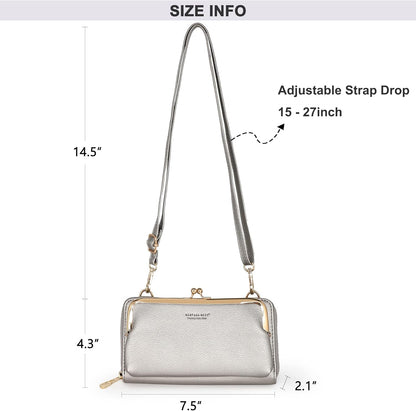 Montana West Crossbody Cell Phone Purse for Women RFID Blocking Cellphone Wallet