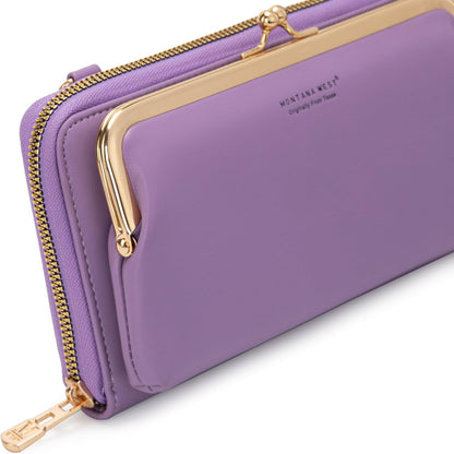 Montana West Crossbody Cell Phone Purse for Women RFID Blocking Cellphone Wallet