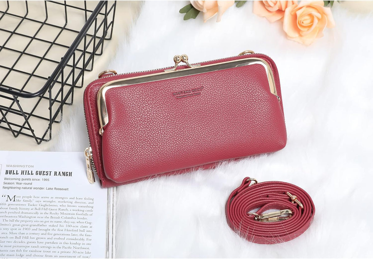 Montana West Crossbody Cell Phone Purse for Women RFID Blocking Cellphone Wallet
