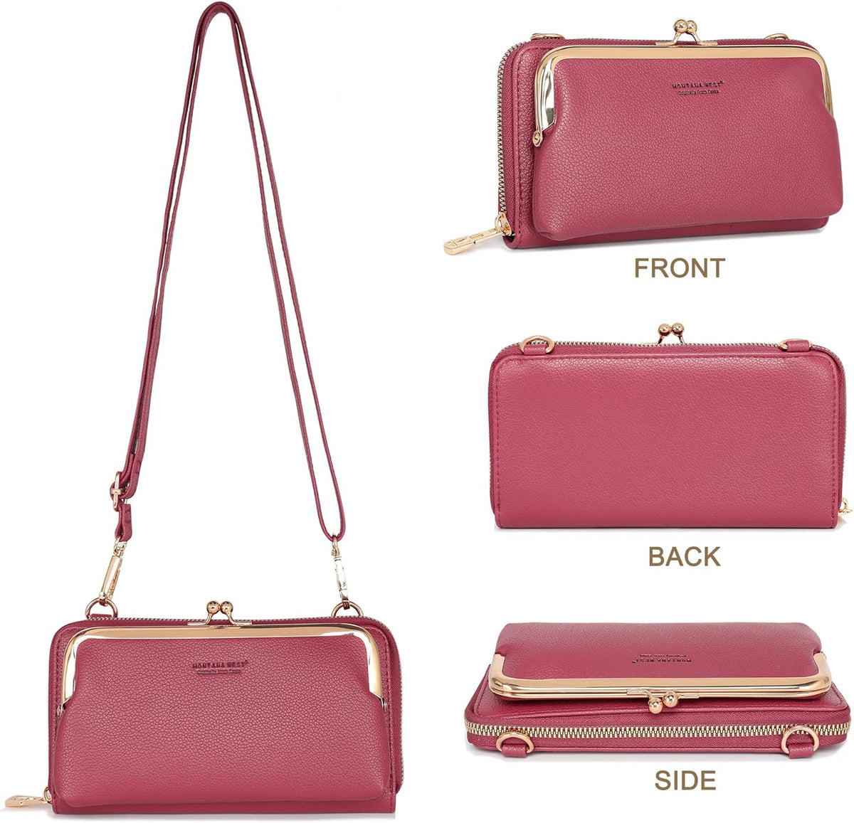 Montana West Crossbody Cell Phone Purse for Women RFID Blocking Cellphone Wallet