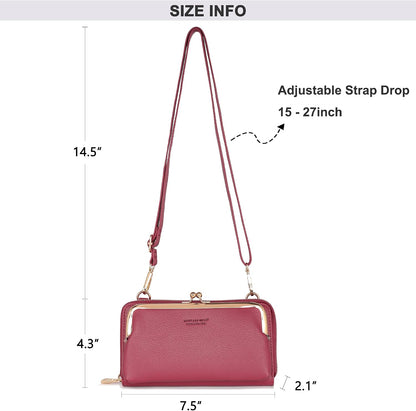 Montana West Crossbody Cell Phone Purse for Women RFID Blocking Cellphone Wallet