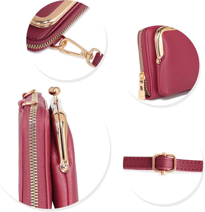 Montana West Crossbody Cell Phone Purse for Women RFID Blocking Cellphone Wallet