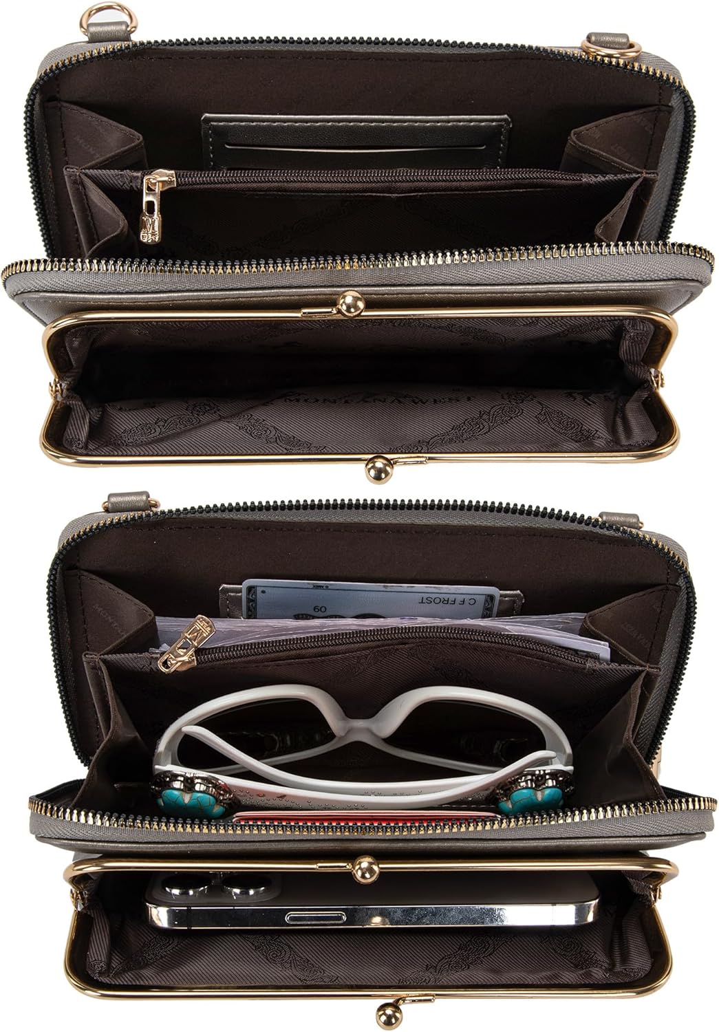 Montana West Crossbody Cell Phone Purse for Women RFID Blocking Cellphone Wallet