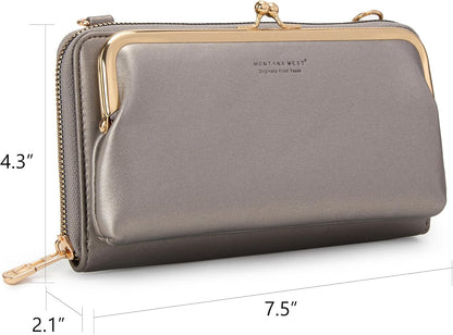 Montana West Crossbody Cell Phone Purse for Women RFID Blocking Cellphone Wallet