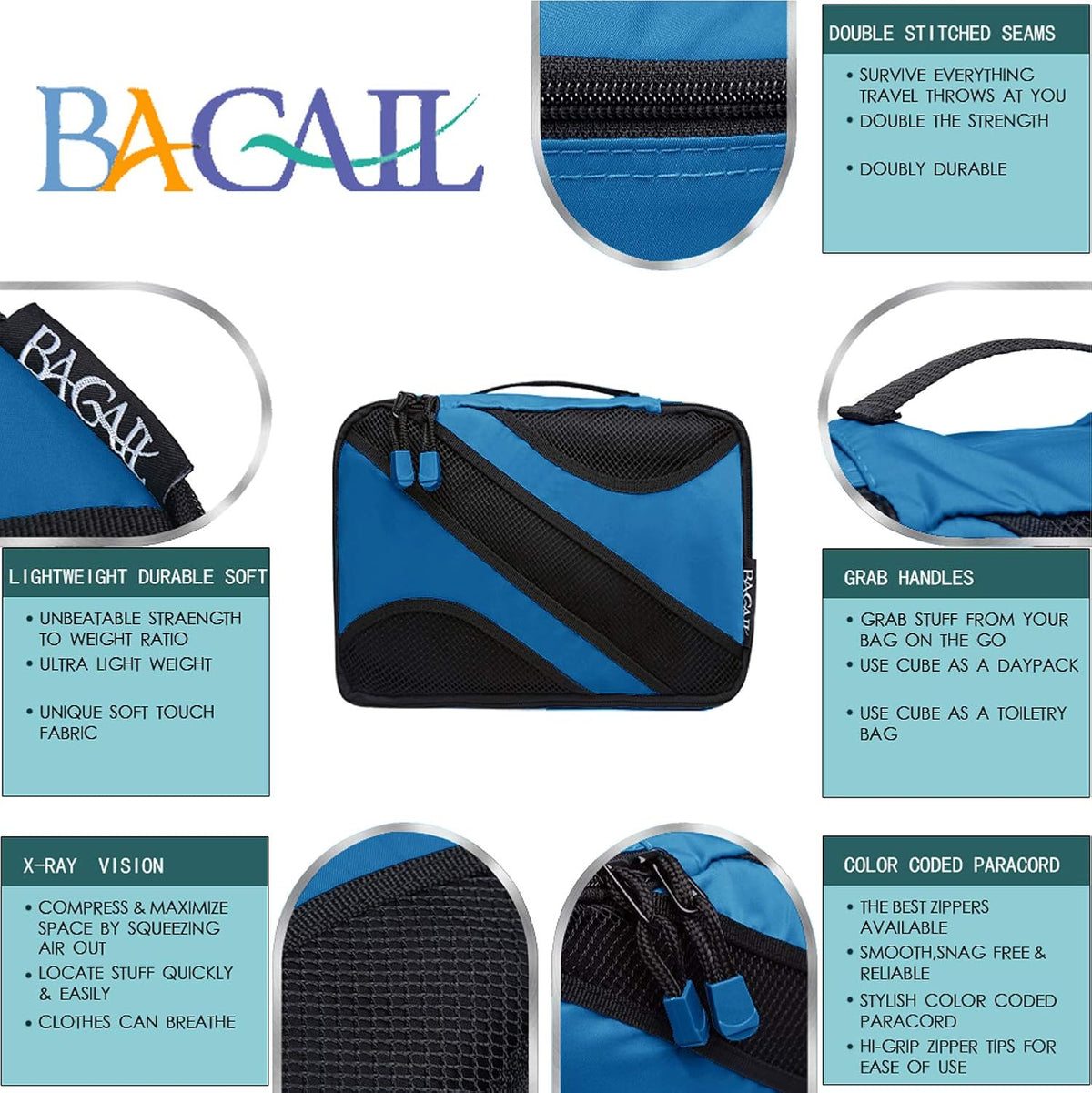 Packing Cubes,Travel Luggage Packing Organizers