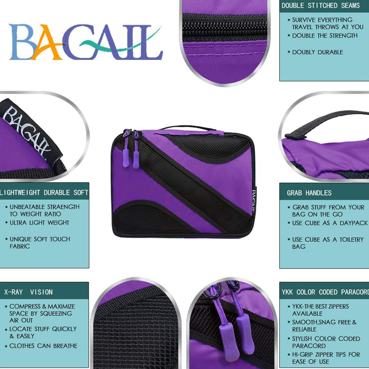 Packing Cubes,Travel Luggage Packing Organizers