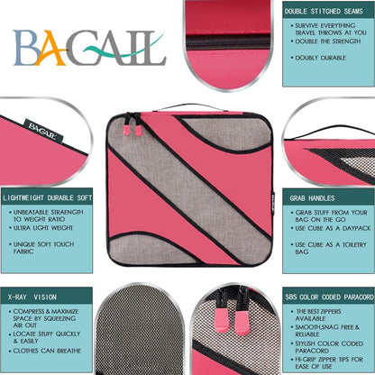 Packing Cubes,Travel Luggage Packing Organizers