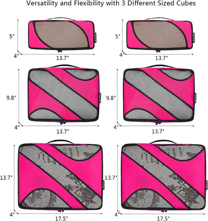 Packing Cubes,Travel Luggage Packing Organizers