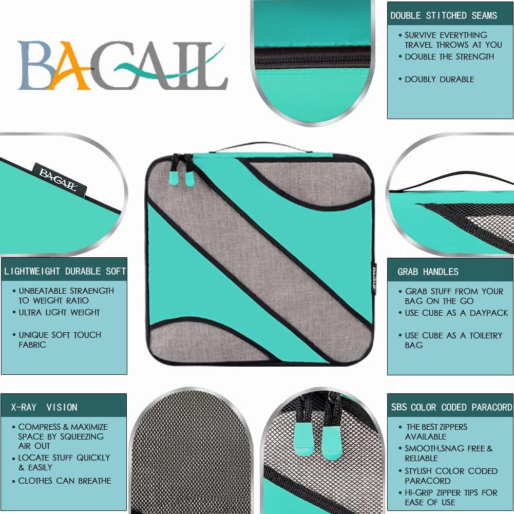 Packing Cubes,Travel Luggage Packing Organizers