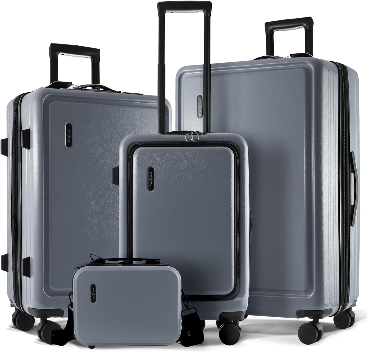 20 Inch Carry On Luggage 22x14x9 Airline Approved, Carry On Suitcase with Wheels, Hard-shell Carry-on Luggage, Durable Luggage Carry-On, Sage Green Small Suitcase with Cosmetic Case