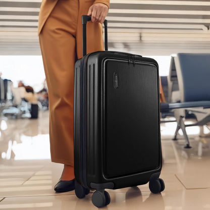 20 Inch Carry On Luggage 22x14x9 Airline Approved, Carry On Suitcase with Wheels, Hard-shell Carry-on Luggage, Durable Luggage Carry-On, Sage Green Small Suitcase with Cosmetic Case