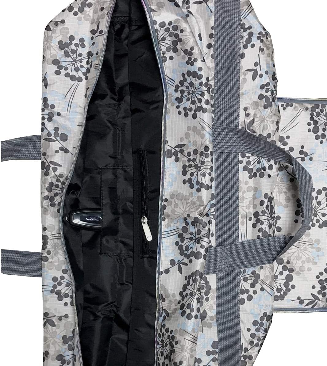 22" Foldable Large Travel Duffel Duffle Bag Sports Gym Tote Bag For Women Overnight Carryon Weekend Bag Shoulder Bag Water Resistant