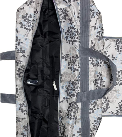 22" Foldable Large Travel Duffel Duffle Bag Sports Gym Tote Bag For Women Overnight Carryon Weekend Bag Shoulder Bag Water Resistant