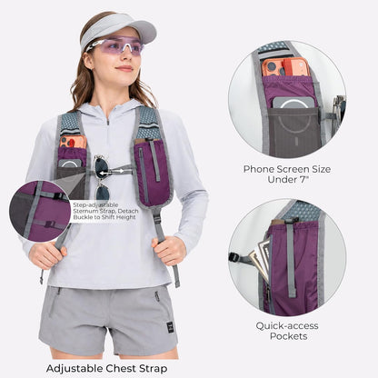 20L Small Hiking Backpack for Women Men, Lightweight Packable Day pack, Foldable Daypack for Cycling, Travel, Commuting(Blue)