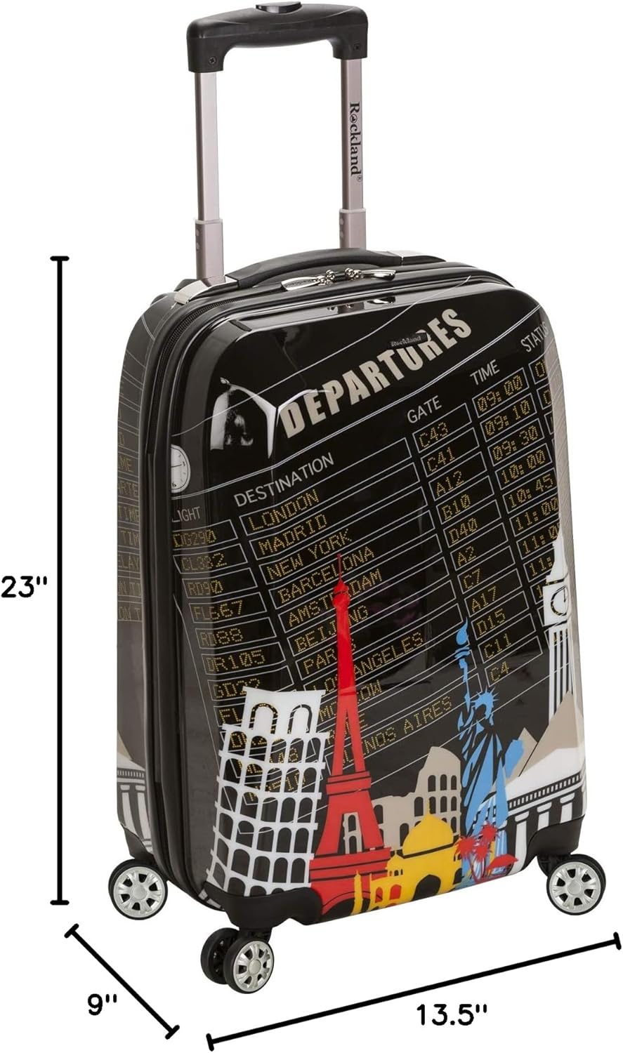 Departure Hardside Spinner Wheel Luggage, Carry-On 20", Departure