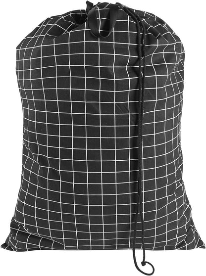 Laundry Bag with Handle and Drawstring, Large Heavy Duty Laundry Bag, 28 x 40 Inches Travel Dirty Clothes Bag for Laundromat and Household