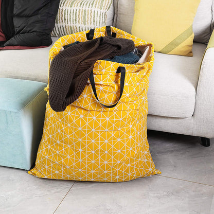 Laundry Bag with Handle and Drawstring, Large Heavy Duty Laundry Bag, 28 x 40 Inches Travel Dirty Clothes Bag for Laundromat and Household