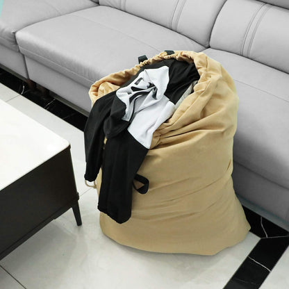 Laundry Bag with Handle and Drawstring, Large Heavy Duty Laundry Bag, 28 x 40 Inches Travel Dirty Clothes Bag for Laundromat and Household