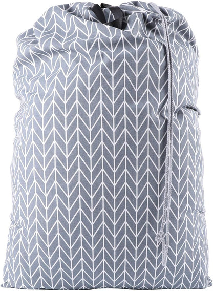 Laundry Bag with Handle and Drawstring, Large Heavy Duty Laundry Bag, 28 x 40 Inches Travel Dirty Clothes Bag for Laundromat and Household