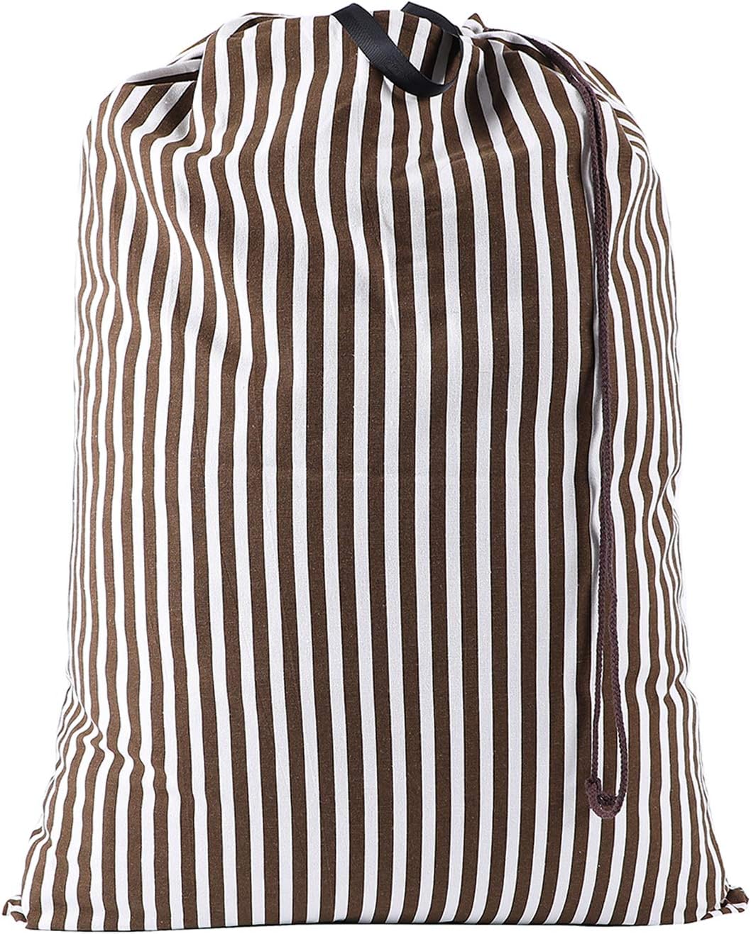Laundry Bag with Handle and Drawstring, Large Heavy Duty Laundry Bag, 28 x 40 Inches Travel Dirty Clothes Bag for Laundromat and Household