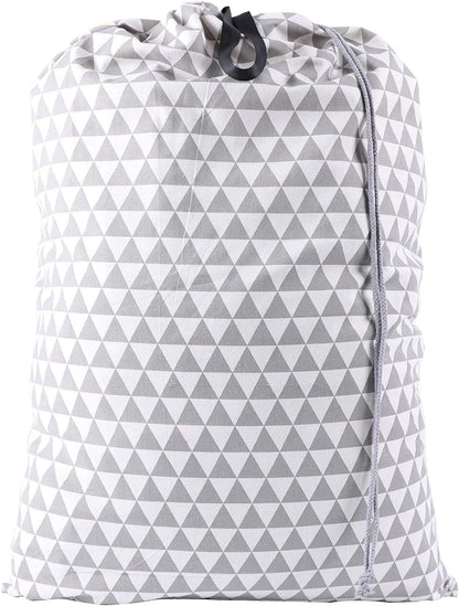 Laundry Bag with Handle and Drawstring, Large Heavy Duty Laundry Bag, 28 x 40 Inches Travel Dirty Clothes Bag for Laundromat and Household