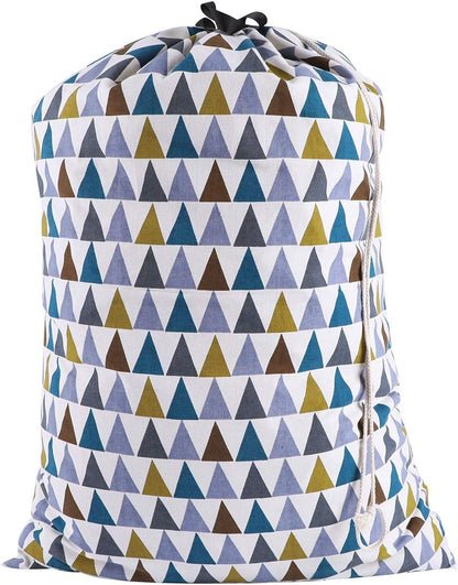 Laundry Bag with Handle and Drawstring, Large Heavy Duty Laundry Bag, 28 x 40 Inches Travel Dirty Clothes Bag for Laundromat and Household