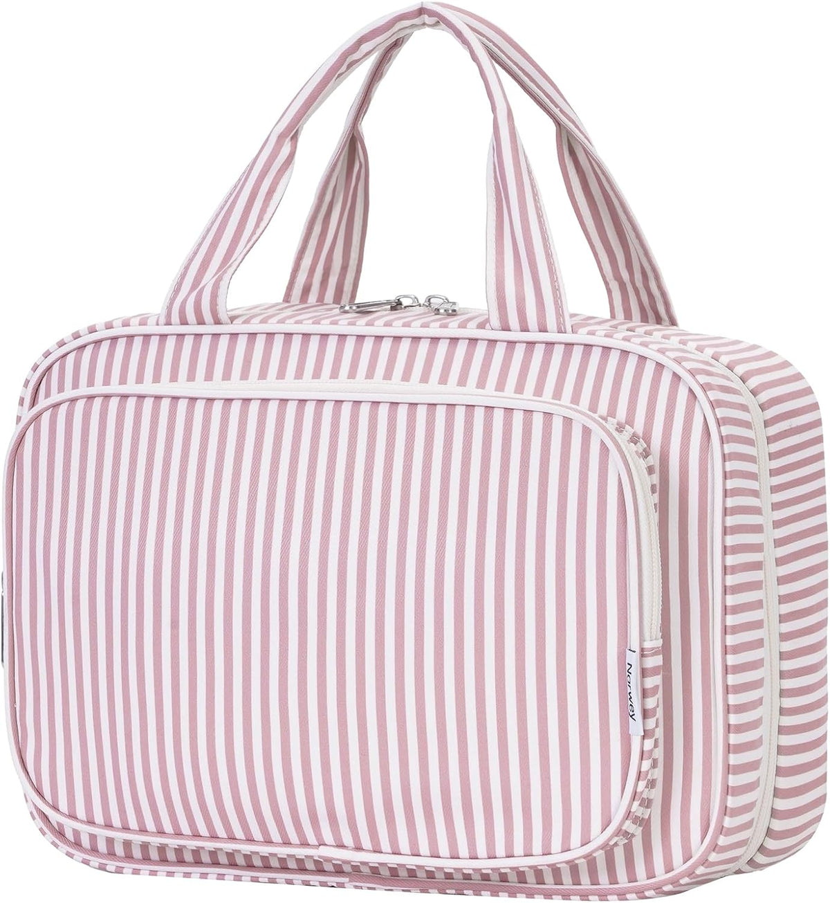 Hanging Toiletry Bag for Women Travel Checkered Makeup Bag Organizer Toiletries Bag for Travel Size Essentials, Accessories, Brushes, Cosmetics (Green Checkerboard (Medium))
