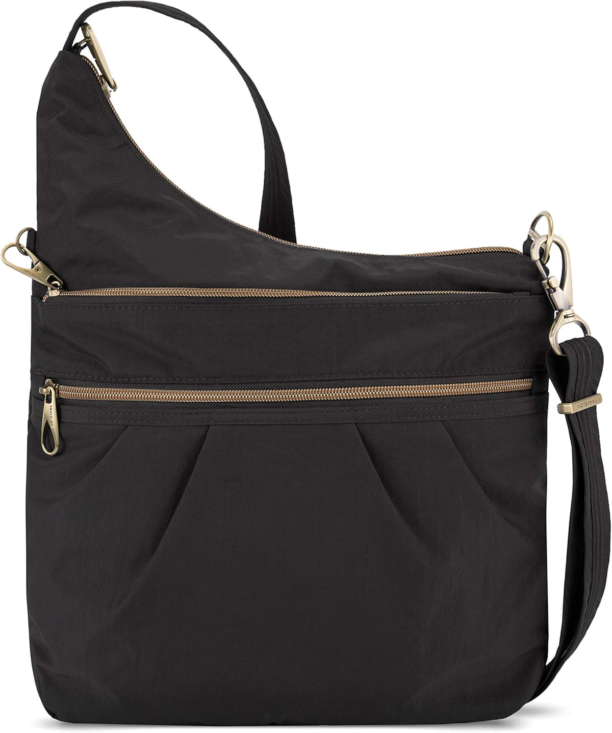 Anti-Theft Signature 3 Compartment Crossbody Bag