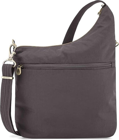 Anti-Theft Signature 3 Compartment Crossbody Bag