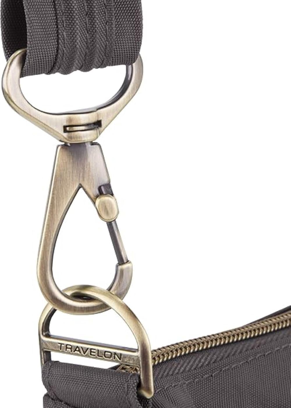 Anti-Theft Signature 3 Compartment Crossbody Bag