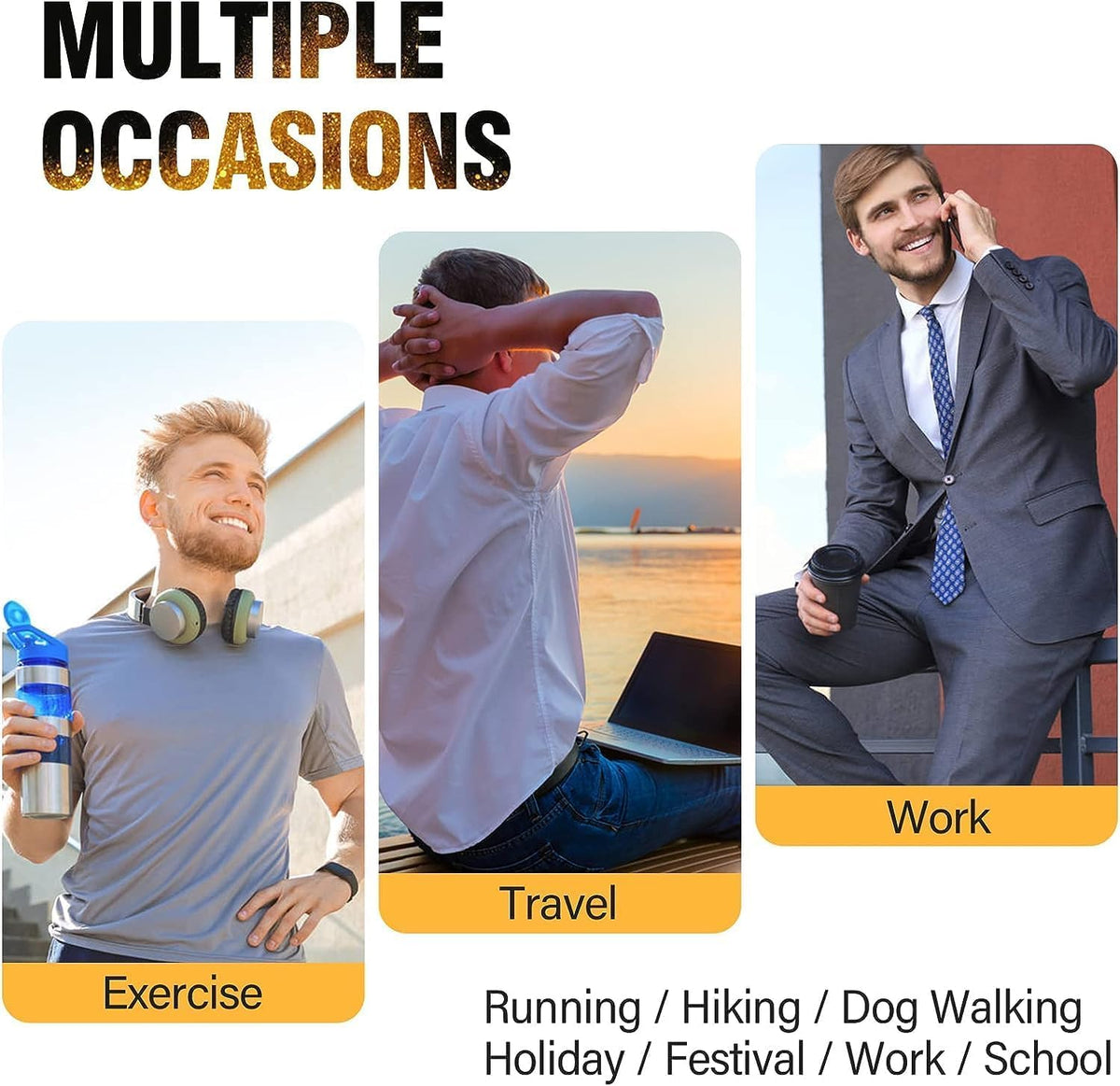 Water-resist Sling Bag Crossbody Bag for Men Slim Chest Backpack Man Purse Small Shoulder Bag for Travel Hiking