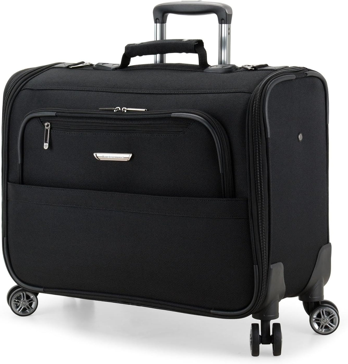 Carry-On Softside 8-Wheeled Spinner Garment Bag Luggage, Black, 21-Inch