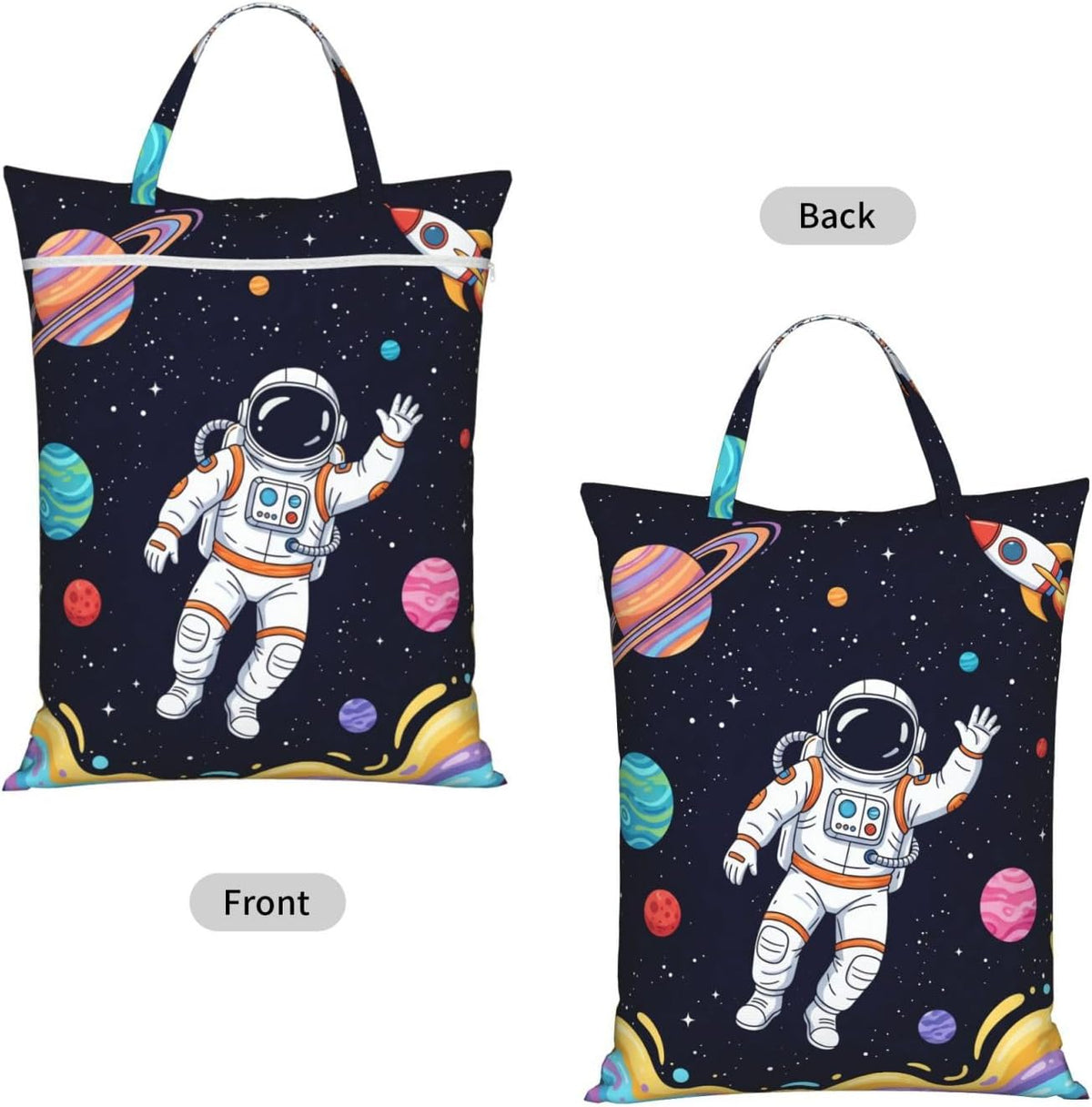 Animals Travel Laundry Bag Washable Waterproof Wet Bag Dirty Clothes Bag For Travel, Gym, Swimming Pool - Colors B
