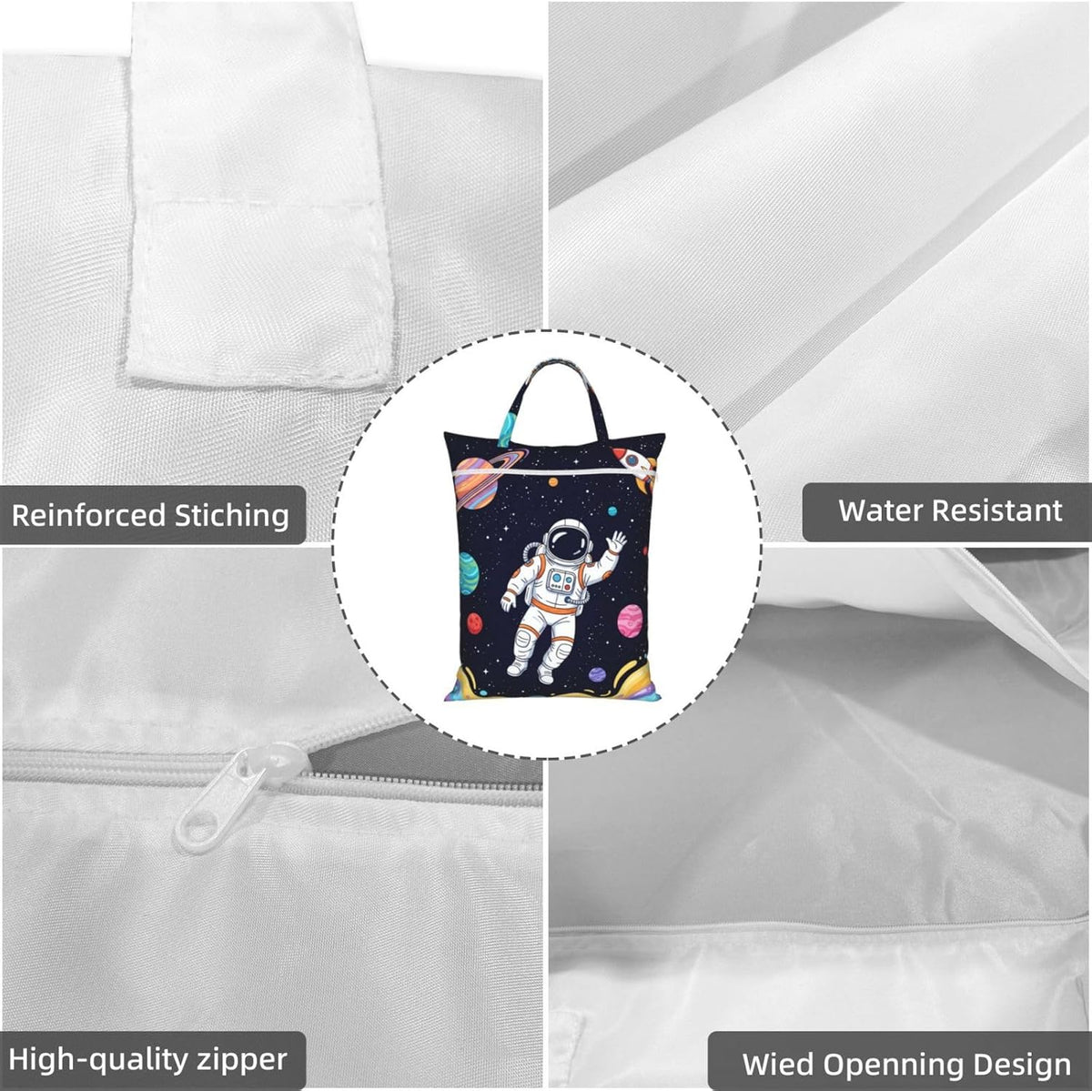 Animals Travel Laundry Bag Washable Waterproof Wet Bag Dirty Clothes Bag For Travel, Gym, Swimming Pool - Colors B