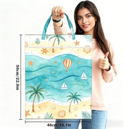 Animals Travel Laundry Bag Washable Waterproof Wet Bag Dirty Clothes Bag For Travel, Gym, Swimming Pool - Colors B