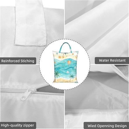 Animals Travel Laundry Bag Washable Waterproof Wet Bag Dirty Clothes Bag For Travel, Gym, Swimming Pool - Colors B