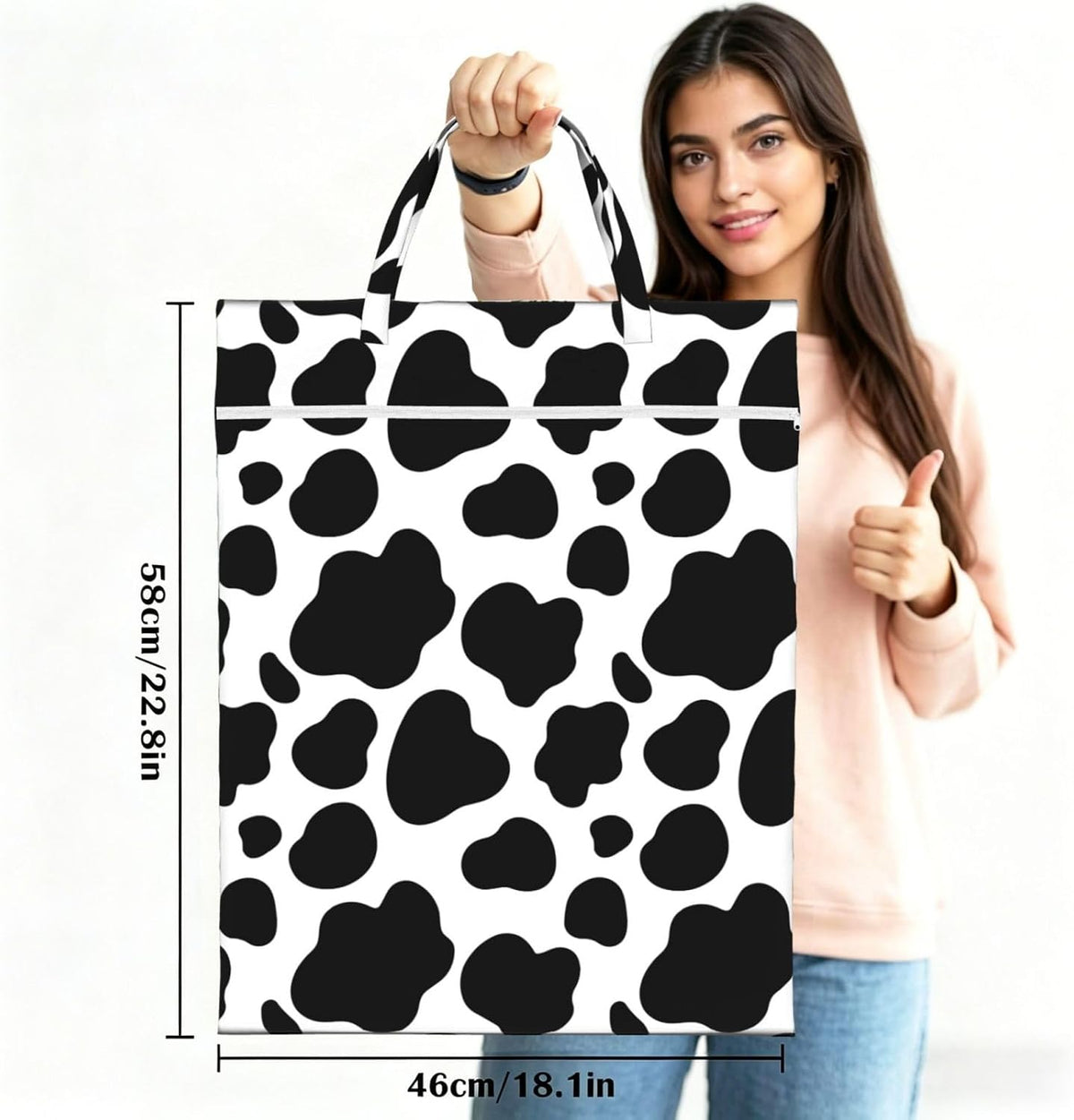 Animals Travel Laundry Bag Washable Waterproof Wet Bag Dirty Clothes Bag For Travel, Gym, Swimming Pool - Colors B