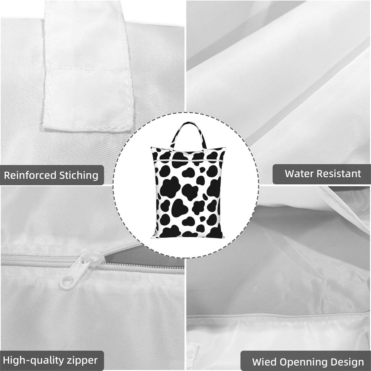 Animals Travel Laundry Bag Washable Waterproof Wet Bag Dirty Clothes Bag For Travel, Gym, Swimming Pool - Colors B