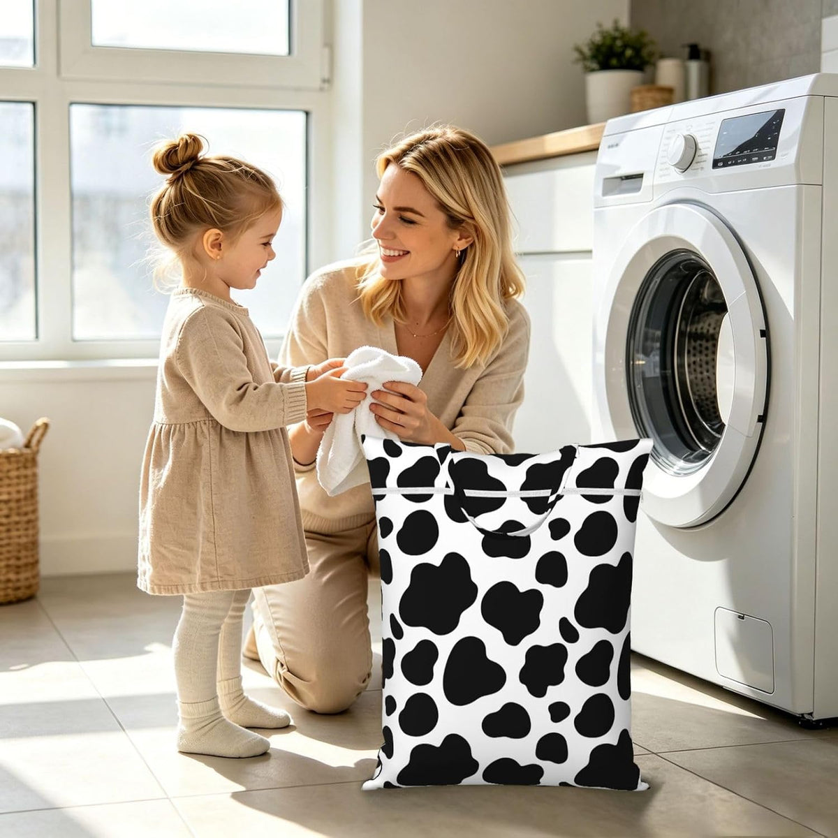 Animals Travel Laundry Bag Washable Waterproof Wet Bag Dirty Clothes Bag For Travel, Gym, Swimming Pool - Colors B