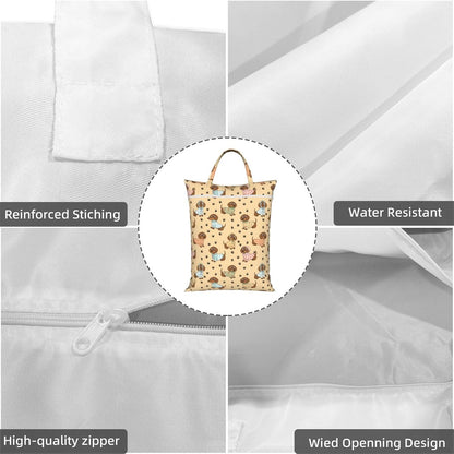 Animals Travel Laundry Bag Washable Waterproof Wet Bag Dirty Clothes Bag For Travel, Gym, Swimming Pool - Colors B