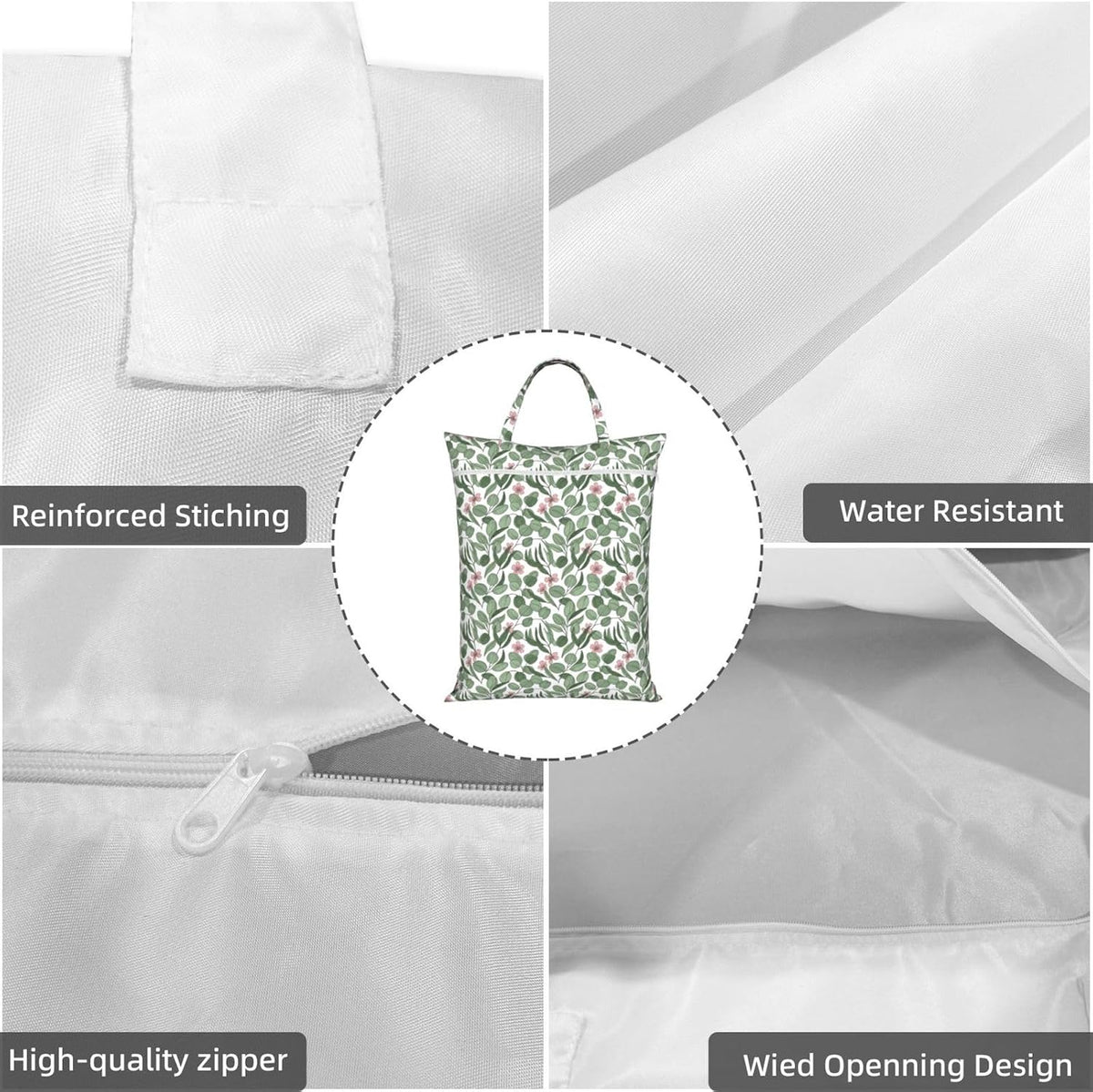 Animals Travel Laundry Bag Washable Waterproof Wet Bag Dirty Clothes Bag For Travel, Gym, Swimming Pool - Colors B