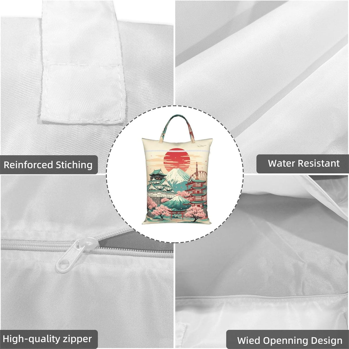 Animals Travel Laundry Bag Washable Waterproof Wet Bag Dirty Clothes Bag For Travel, Gym, Swimming Pool - Colors B