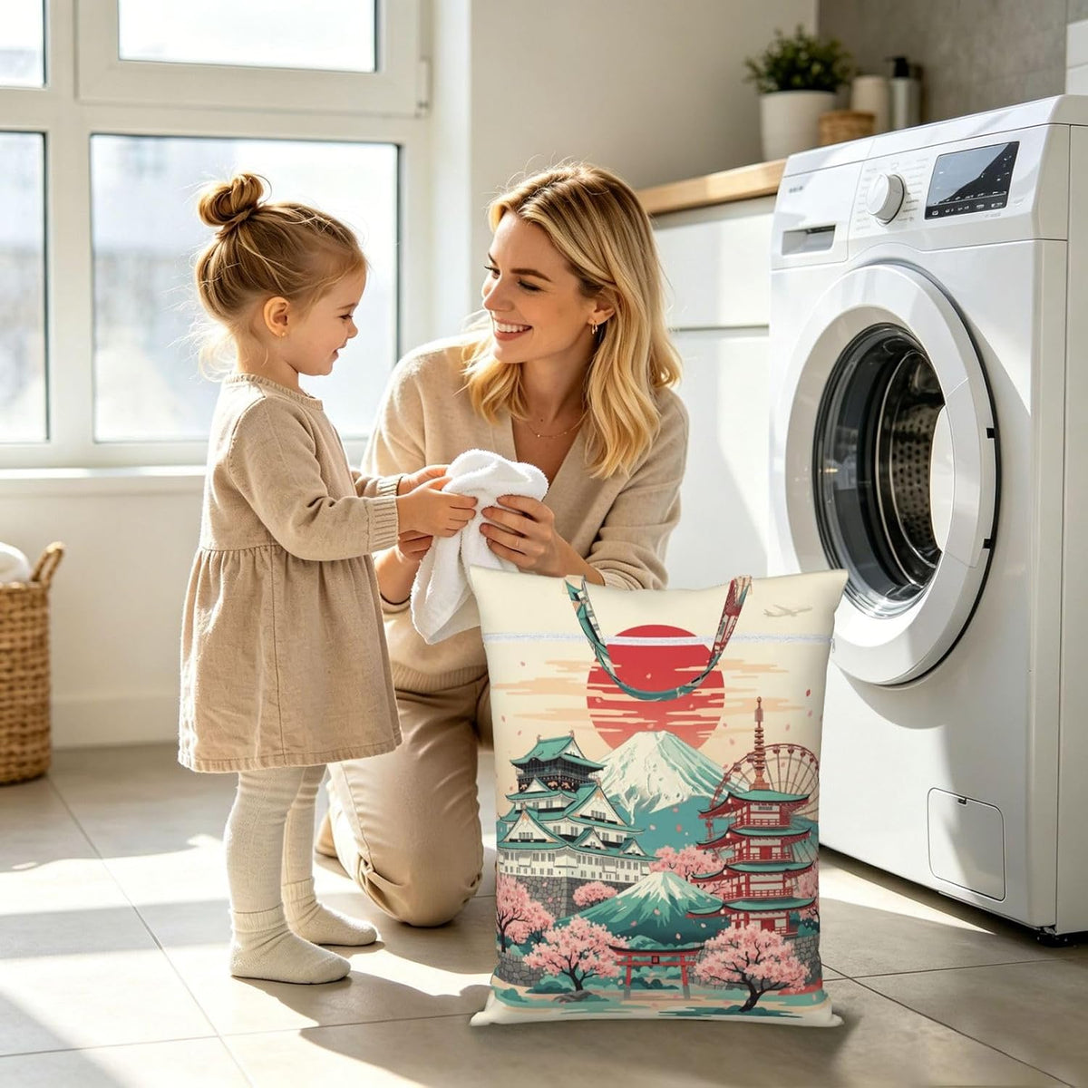 Animals Travel Laundry Bag Washable Waterproof Wet Bag Dirty Clothes Bag For Travel, Gym, Swimming Pool - Colors B