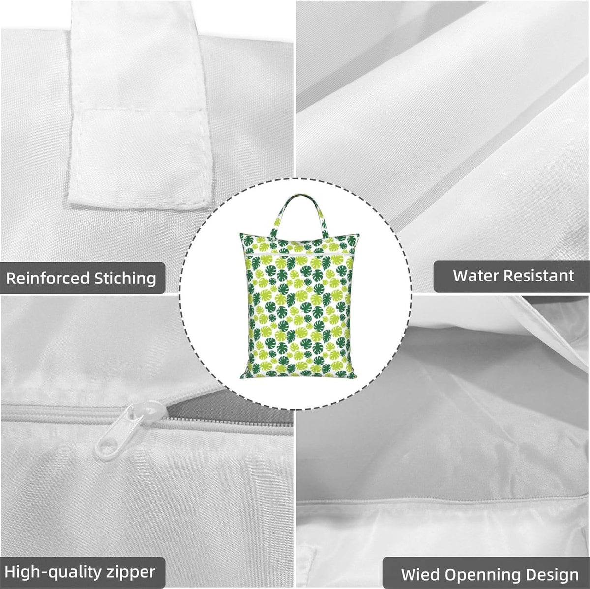 Animals Travel Laundry Bag Washable Waterproof Wet Bag Dirty Clothes Bag For Travel, Gym, Swimming Pool - Colors B