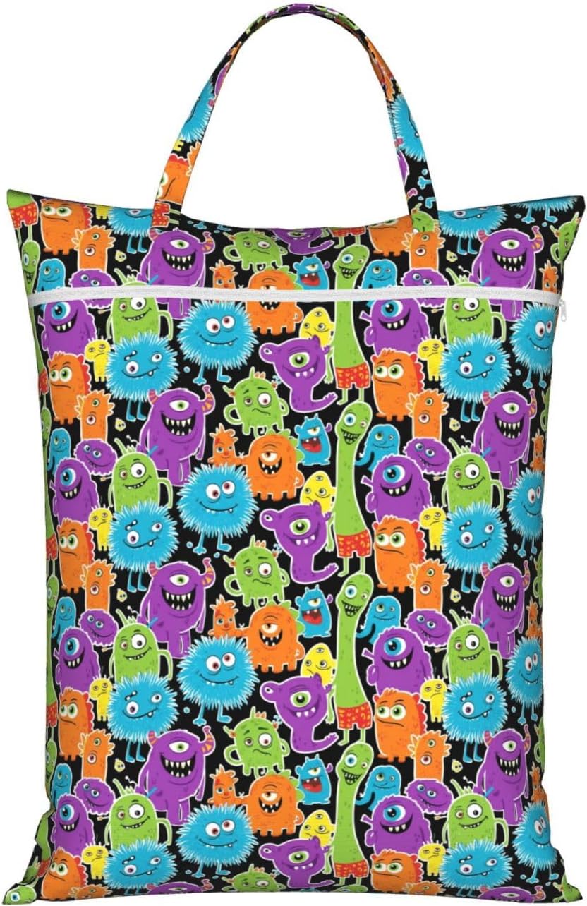 Animals Travel Laundry Bag Washable Waterproof Wet Bag Dirty Clothes Bag For Travel, Gym, Swimming Pool - Colors B