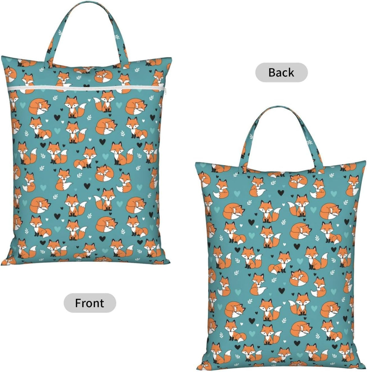 Animals Travel Laundry Bag Washable Waterproof Wet Bag Dirty Clothes Bag For Travel, Gym, Swimming Pool - Colors B