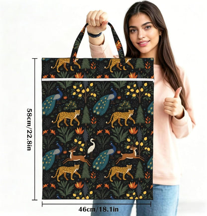 Animals Travel Laundry Bag Washable Waterproof Wet Bag Dirty Clothes Bag For Travel, Gym, Swimming Pool - Colors B